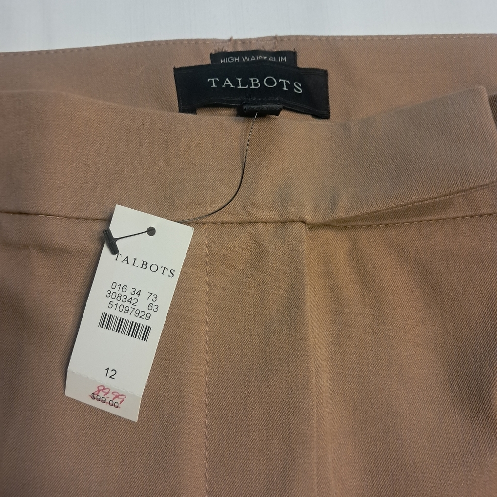 Talbots Women's Chinos - Brown - Picture 3 of 5
